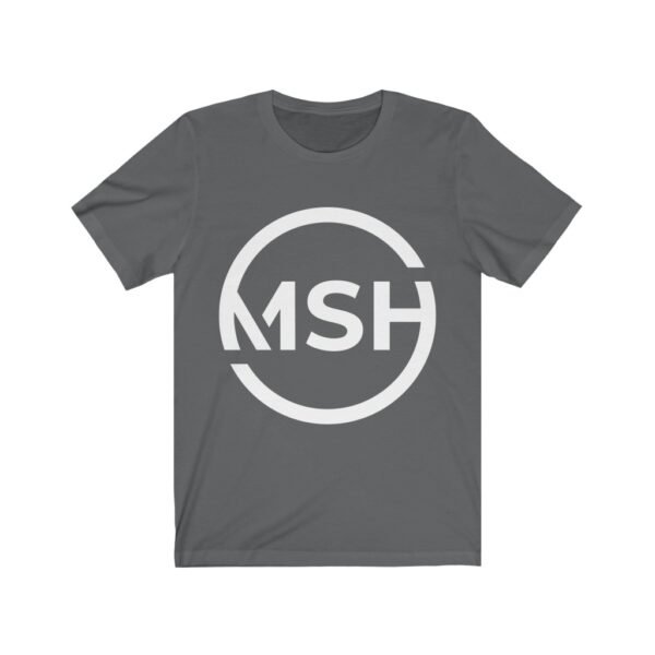 msh grey tshirt large logo